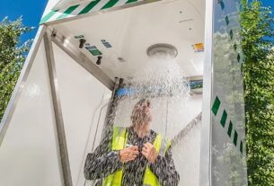 safety shower at your workplace