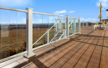 Glass Baluster Deck Railing